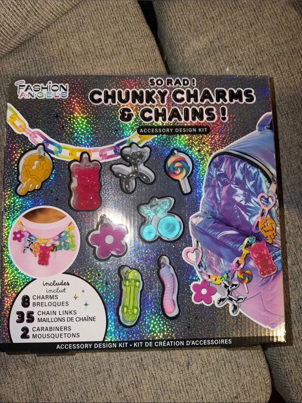So Rad! Chunky Charms & Chains Accessory Kit - Multicolor